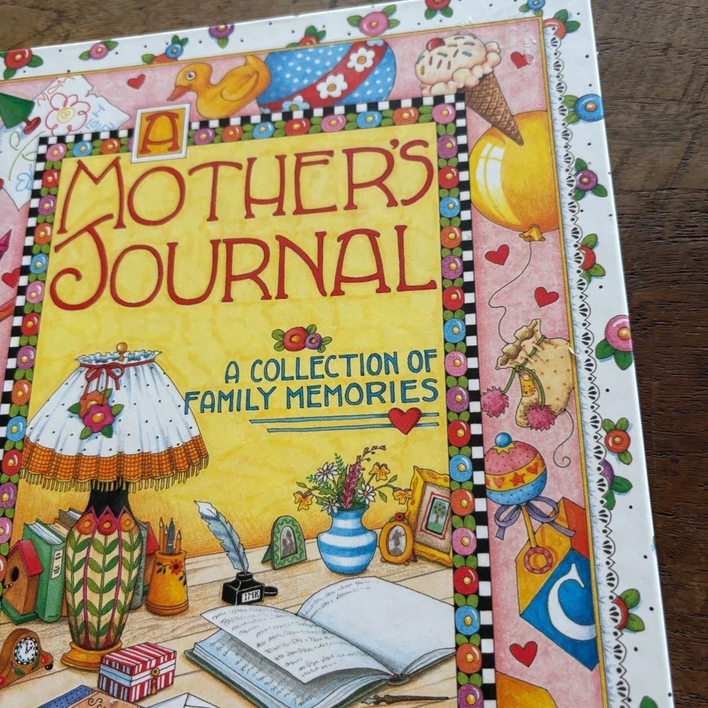 Mary Engelbreit A Mothers Journal Collection of Family Memories Hardcover 1993